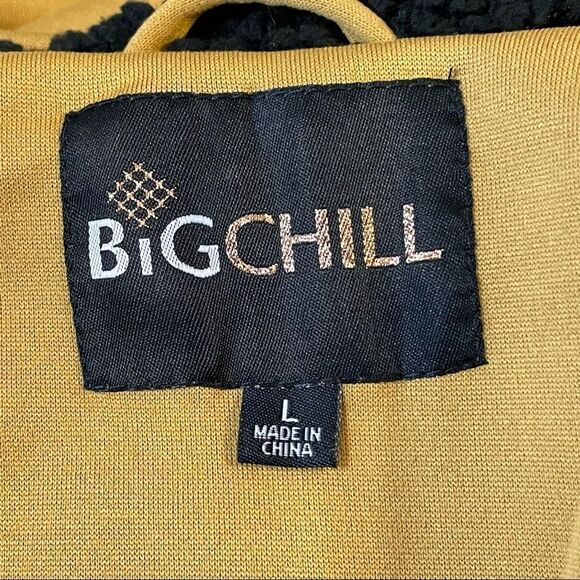 NWT Mustard Yellow Toggle Hooded Coat | Medium | Fall Winter Jacket w/ Pockets L - Picture 6 of 14